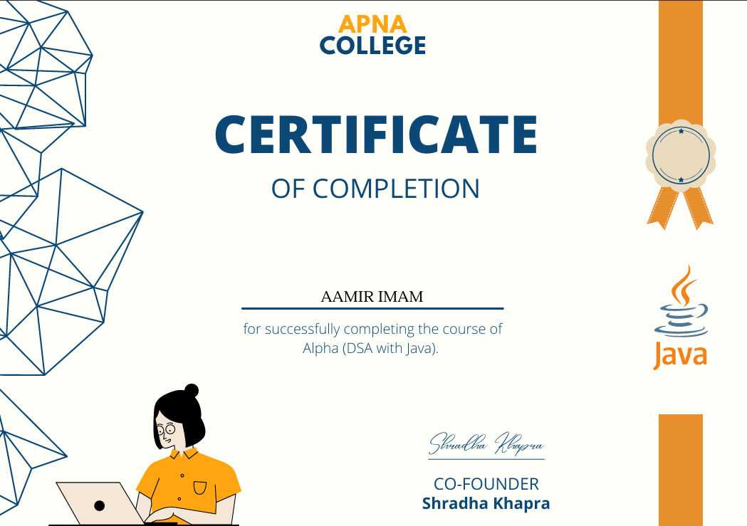 Apna College DSA in Java